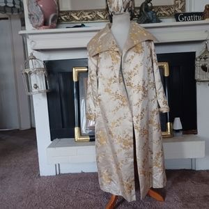 Authentic vintage satin coat